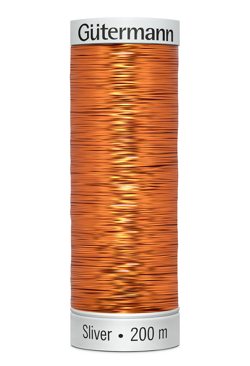 Gütermann SULKY Sliver 200 m – 8006 Kobber