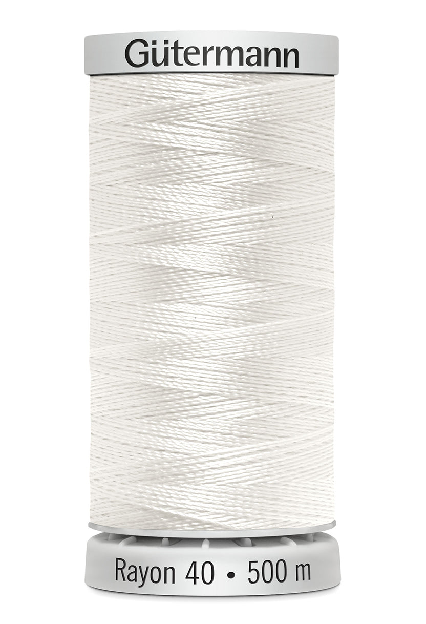 Gütermann Sulky Rayon 40 500 m farvekode 1002