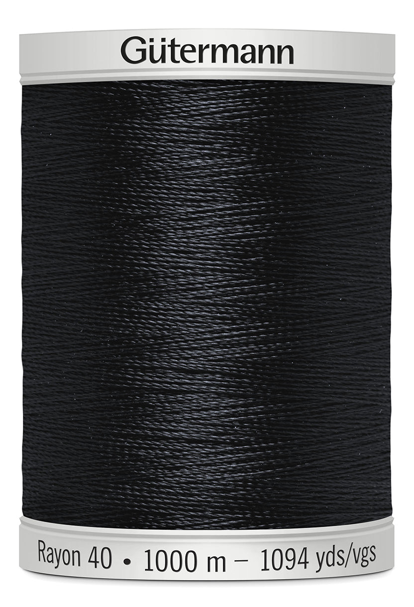 Gütermann Sulky Rayon 40 1000 m farvekode 1234
