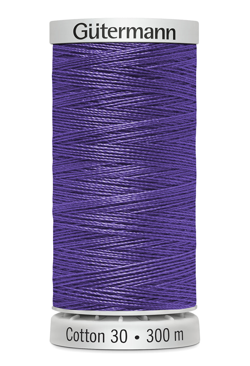 Gütermann SULKY Cotton 30, 300 m, farve 1235 – Lilla