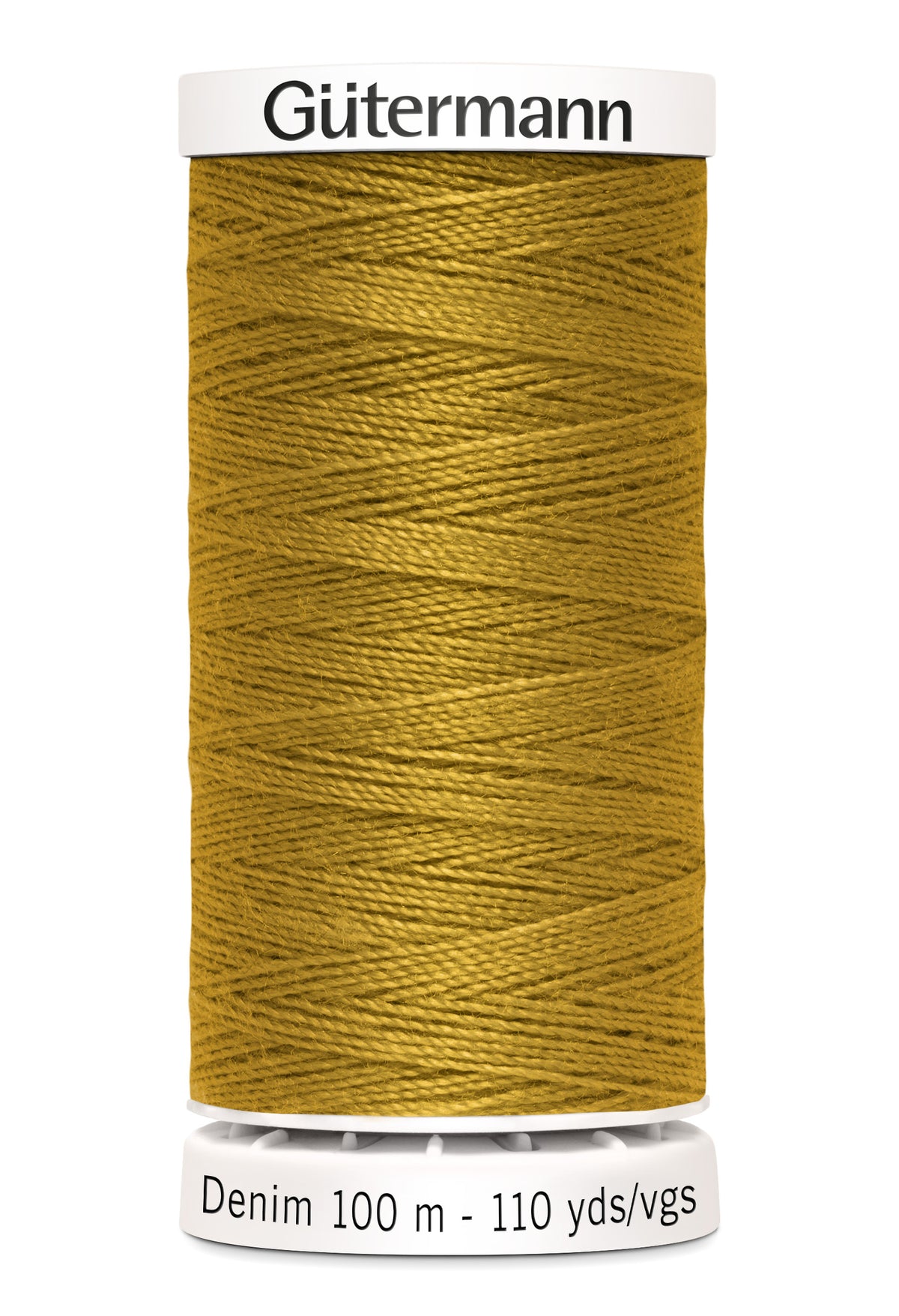 Gütermann Denim, 100 m, farve 1970 – Okkergul
