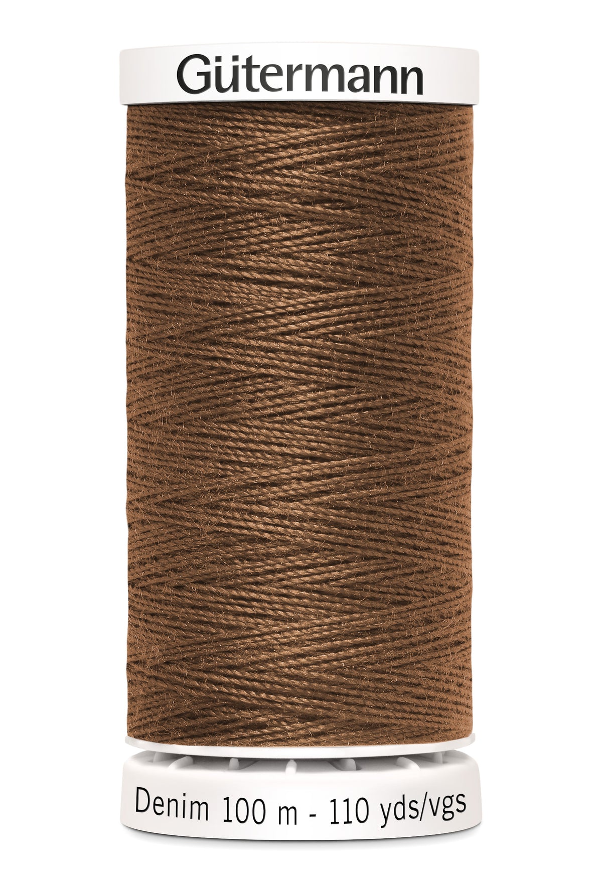 Gütermann Denim, 100 m, farve 2165 – Brun