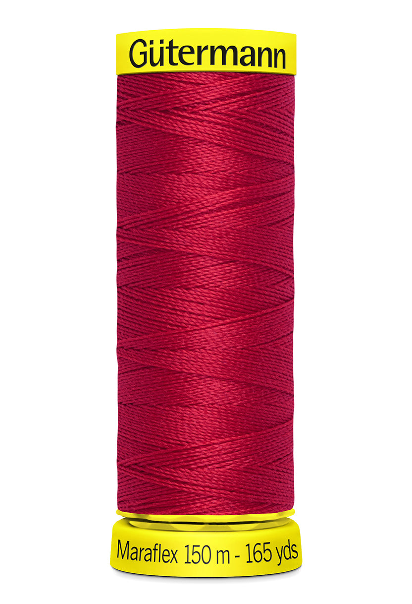 Gütermann Maraflex, 150 m, farve 156 – Rød