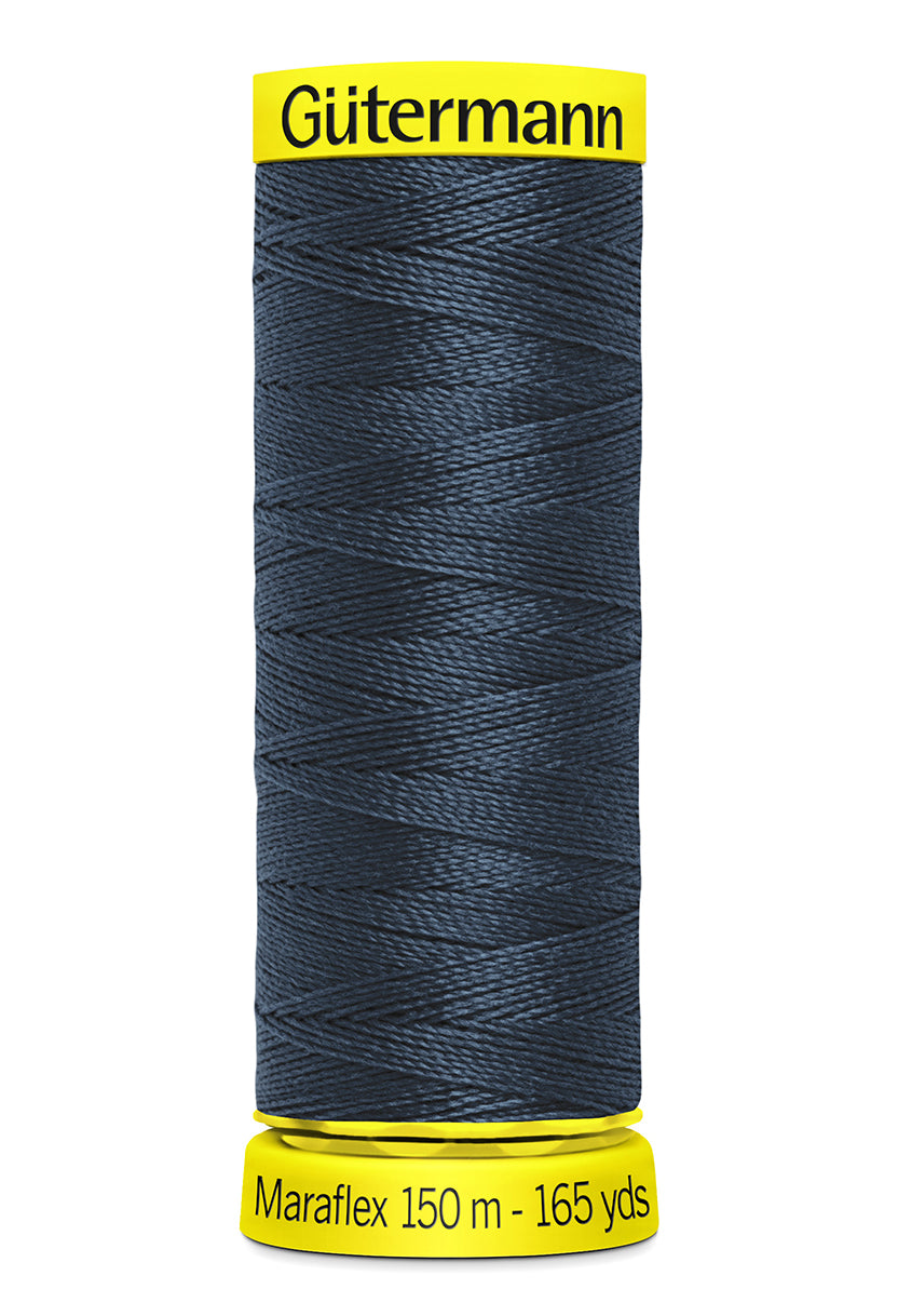 Gütermann Maraflex, 150 m, farve 339 – Mørkeblå