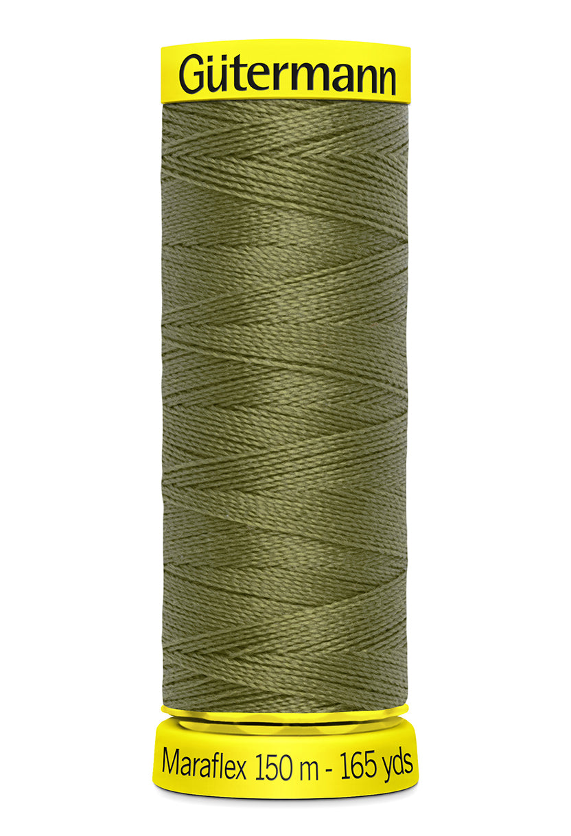 Gütermann Maraflex, 150 m, farve 432 – Olivengrøn