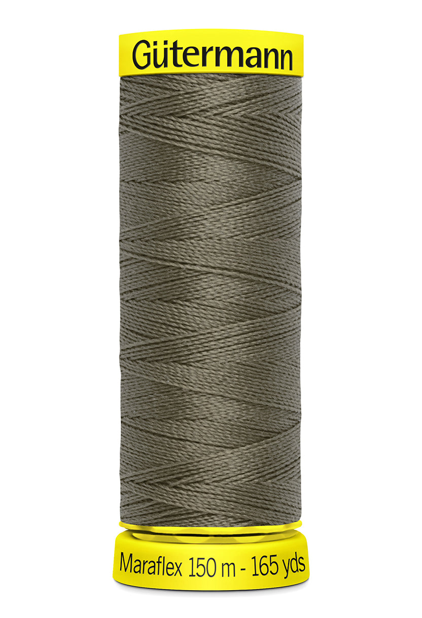 Gütermann Maraflex, 150 m, farve 676 – Grågrøn