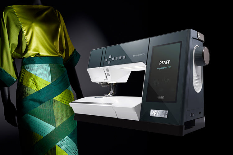 PFAFF® creative expression™ 750 sy- og broderimaskine