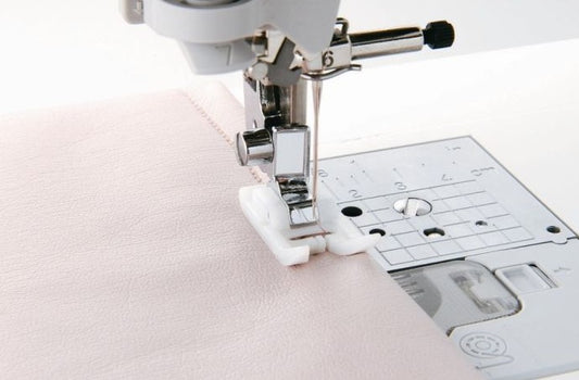 Brother F007 – Teflon Trykfod med glidesål til læder, vinyl og plastik!