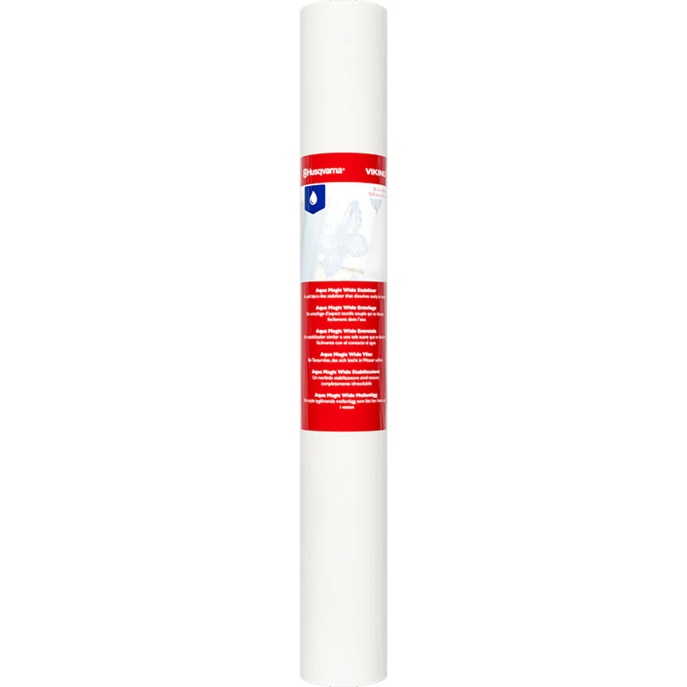 Aqua Magic Stabilizer Wide – Vandopløselig stabilisering til store broderiprojekter!