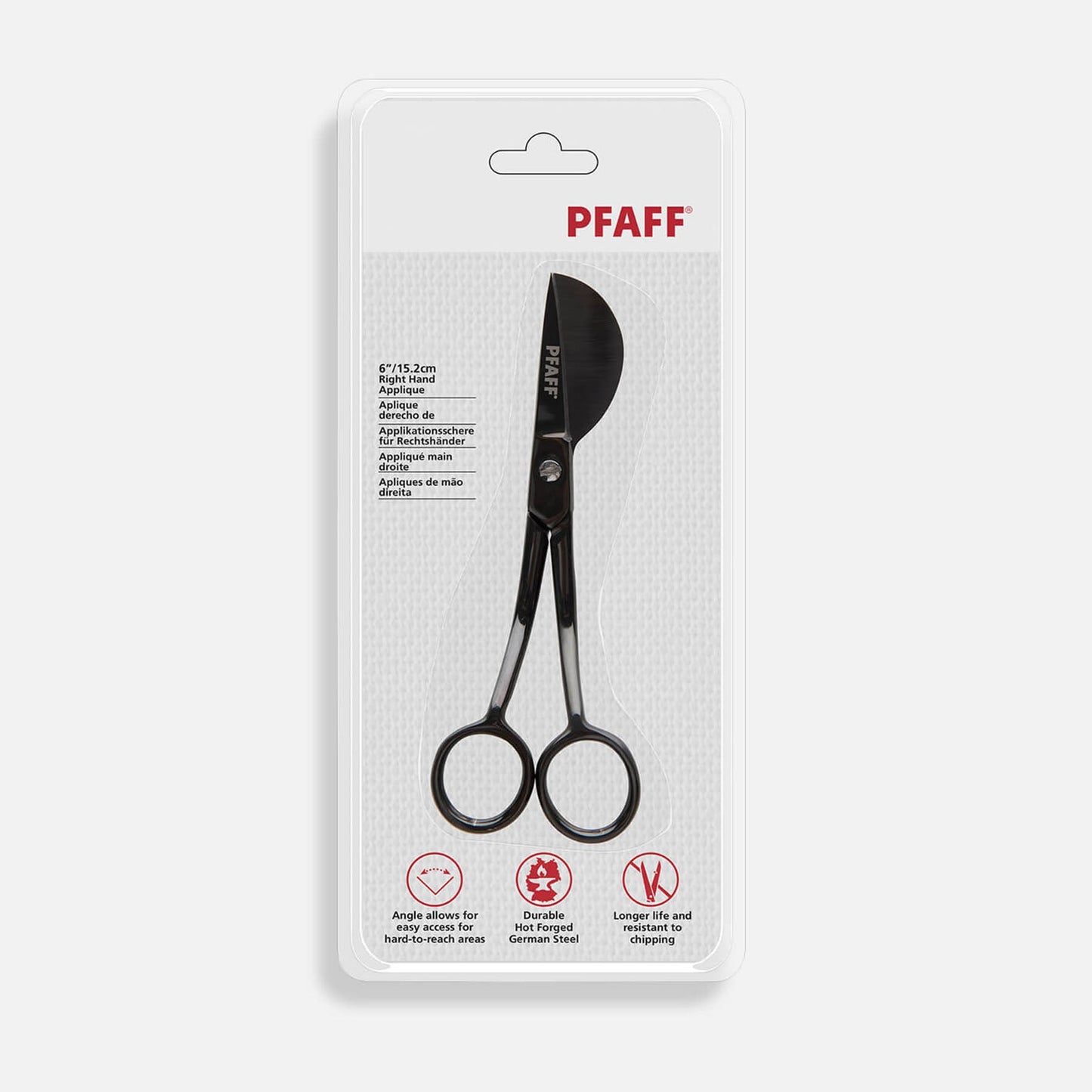 PFAFF Right Hand Applique Saks 6”
