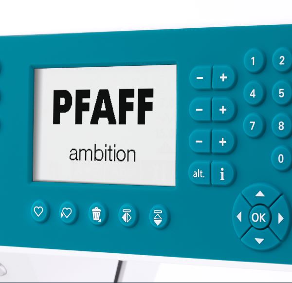 Pfaff Ambition 620 INKL KAI 7205 SAKS