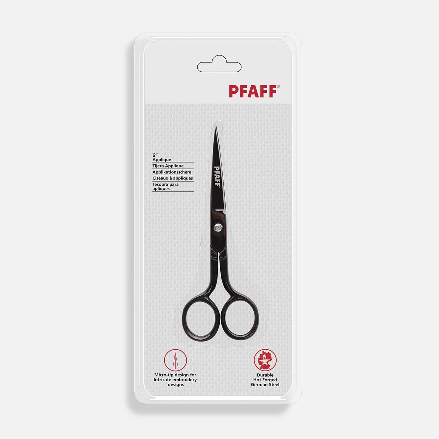 PFAFF Applique Scissors 6”
