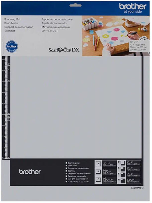 Brother Scanning Mat 12"x12" – Præcis scanning af dine designs