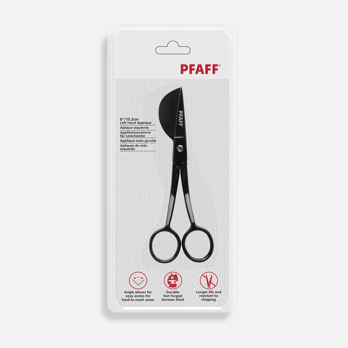 PFAFF Left Hand Applique Saks 6”