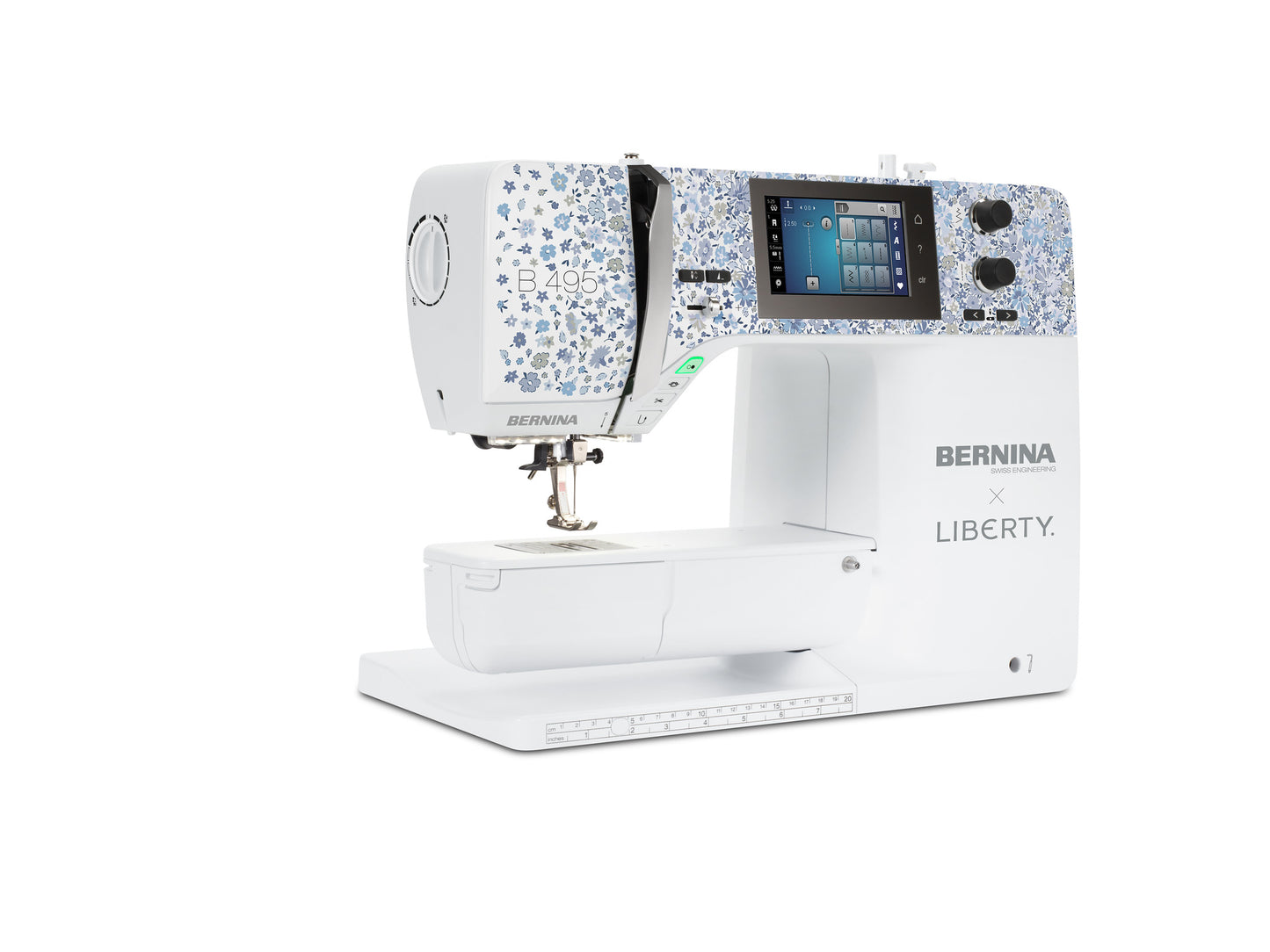 BERNINA 495 Liberty Edition INKL LIBERTY TROLLY! så længe lager haves,