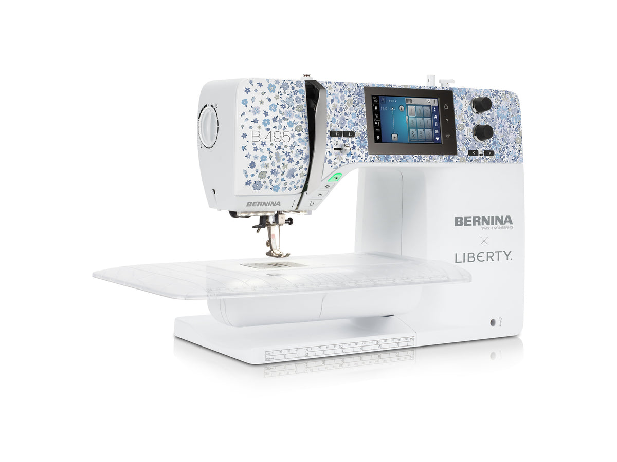 BERNINA 495 Liberty Edition INKL LIBERTY TROLLY! så længe lager haves,