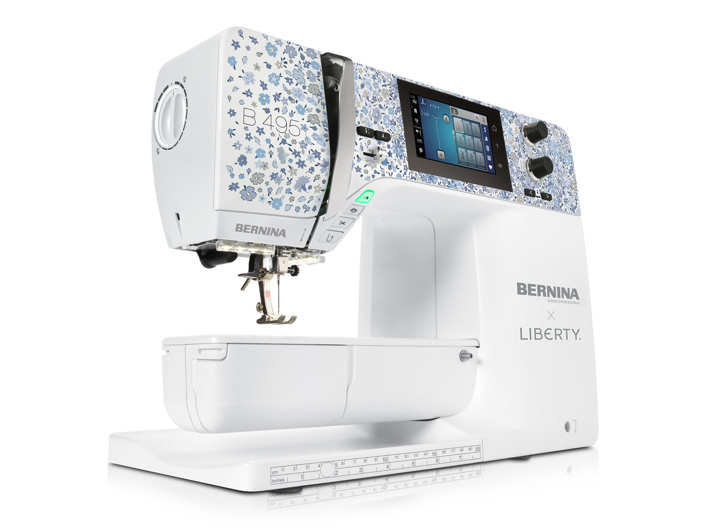 BERNINA 495 Liberty Edition INKL LIBERTY TROLLY! så længe lager haves,