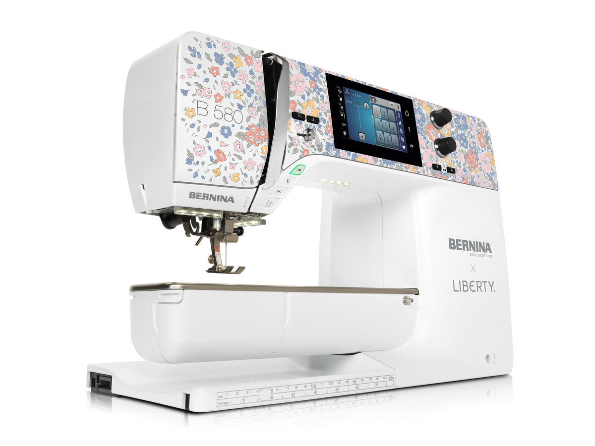 BERNINA 580 Liberty Edition INKL LIBERTY TROLLY! så længe lager haves