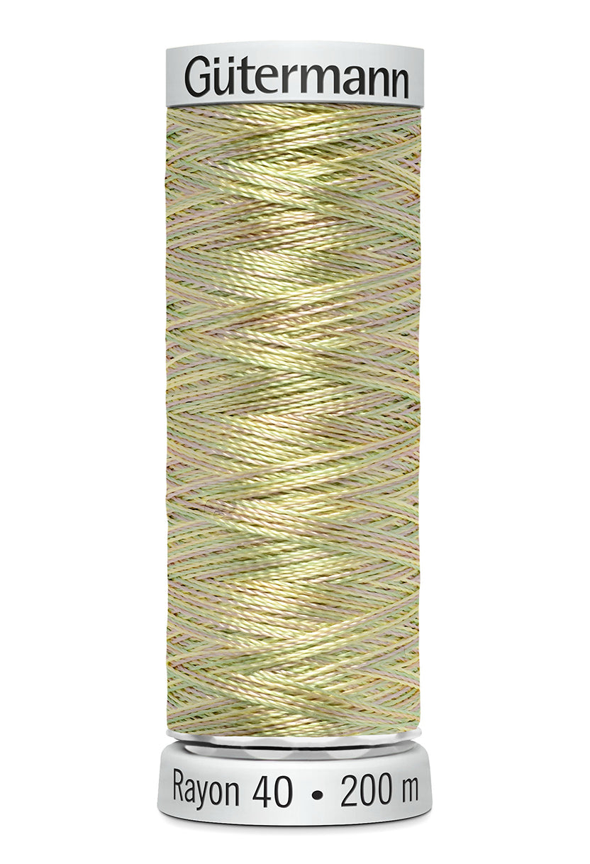 Gütermann SULKY Rayon 40 200 m – 2202 Pastel multicolor