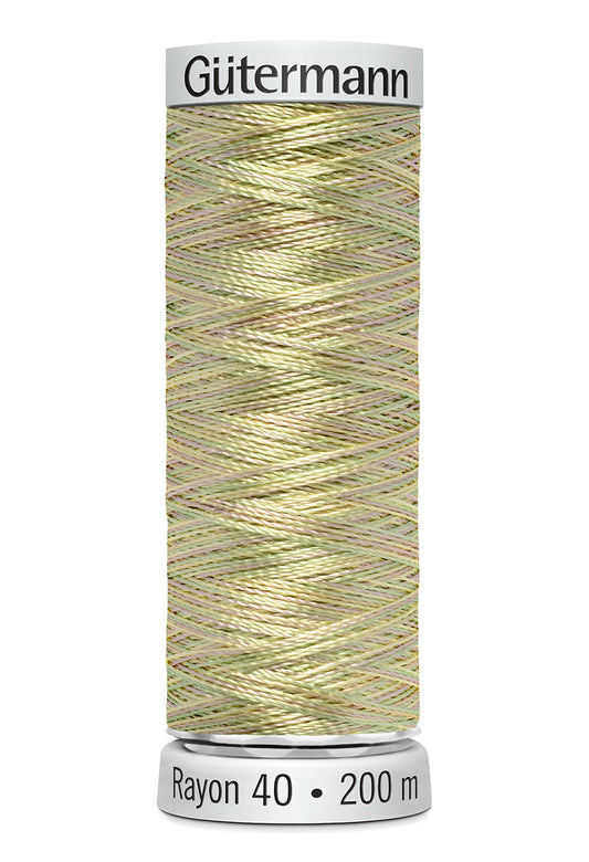 Gütermann SULKY Rayon 40 200 m – 2202 Pastel multicolor