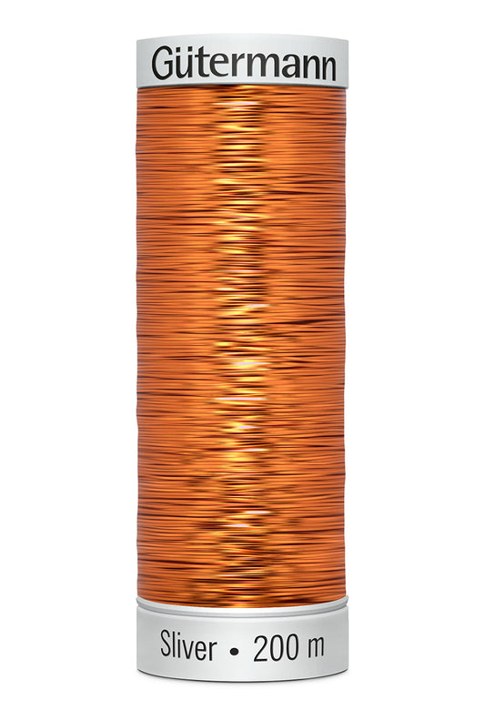 Gütermann SULKY Sliver 200 m – 8006 Kobber