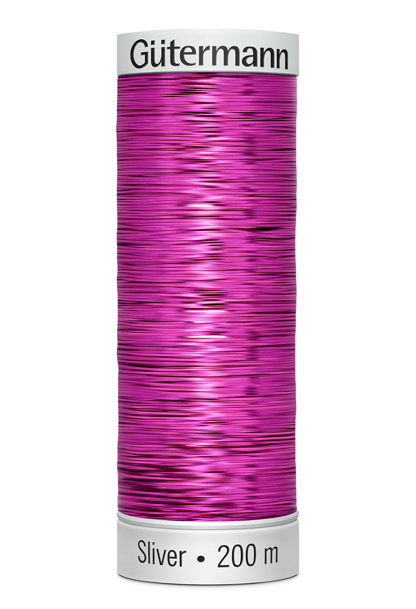 Gütermann SULKY Sliver 200 m – 8013 Magenta