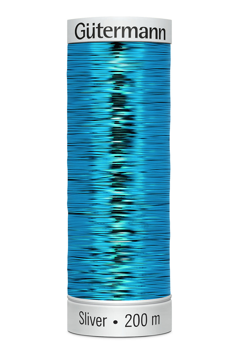 Gütermann SULKY Sliver 200 m – 8017 Turkis
