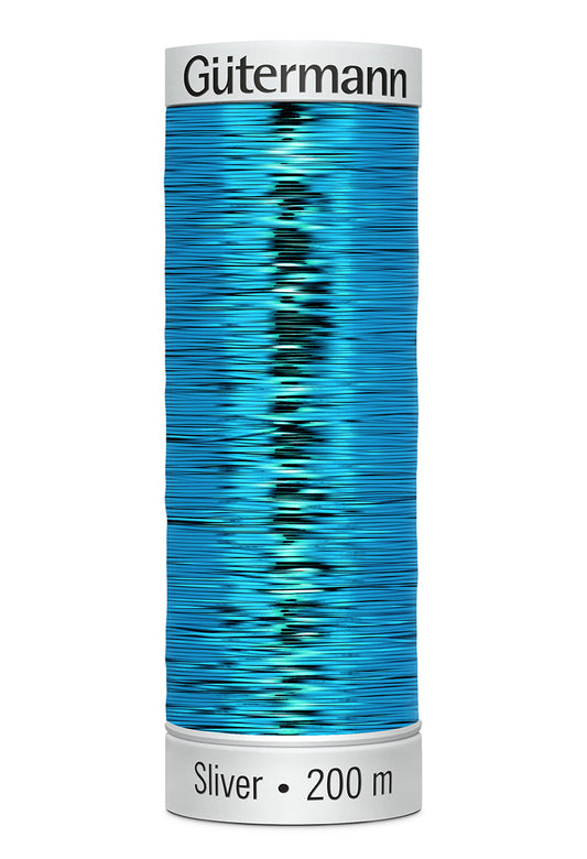 Gütermann SULKY Sliver 200 m – 8017 Turkis