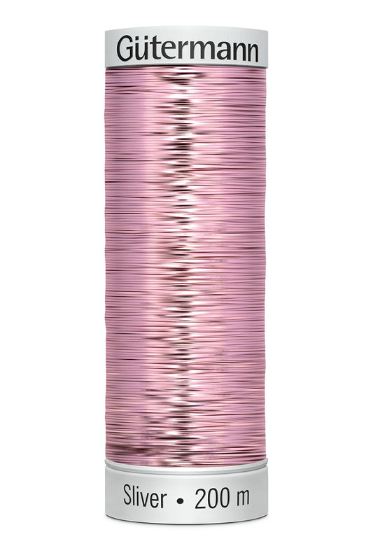 Gütermann SULKY Sliver 200 m – 8033 Rosaguld