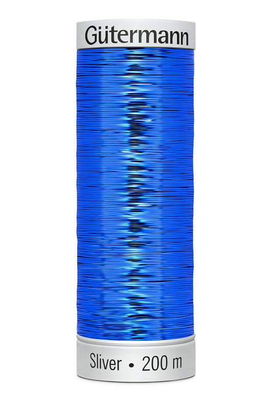 Gütermann SULKY Sliver 200 m – 8052 Blå
