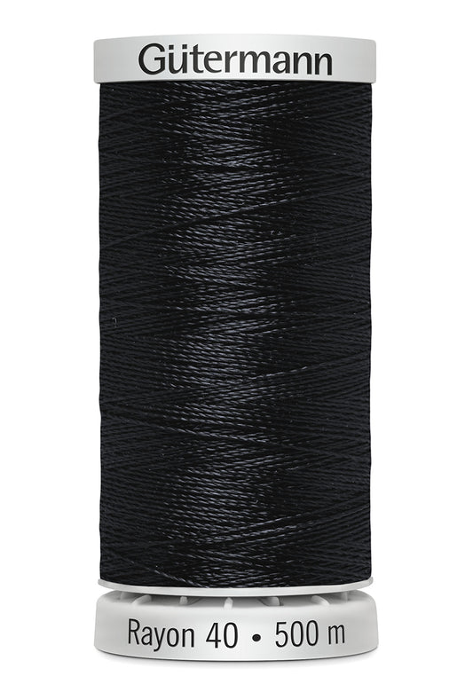Gütermann Sulky Rayon 40 500 m farvekode 1234