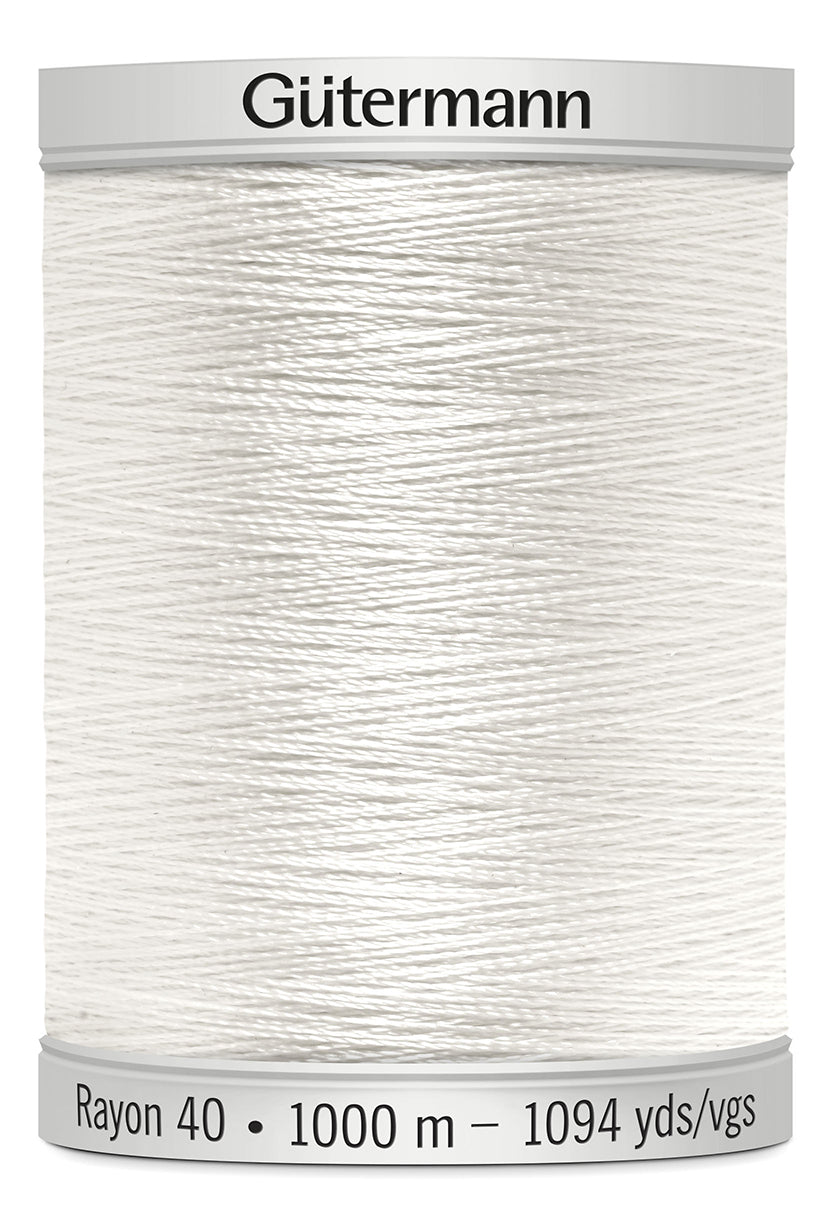 Gütermann Sulky Rayon 40 1000 m farvekode 1002