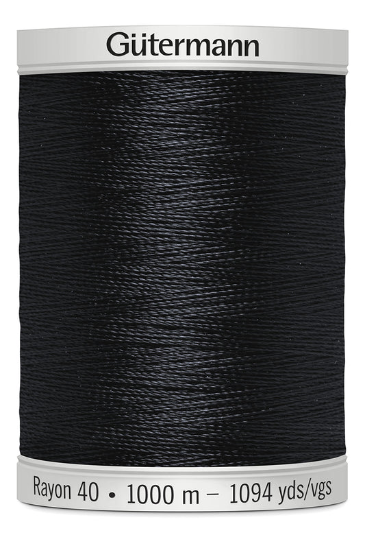 Gütermann Sulky Rayon 40 1000 m farvekode 1234