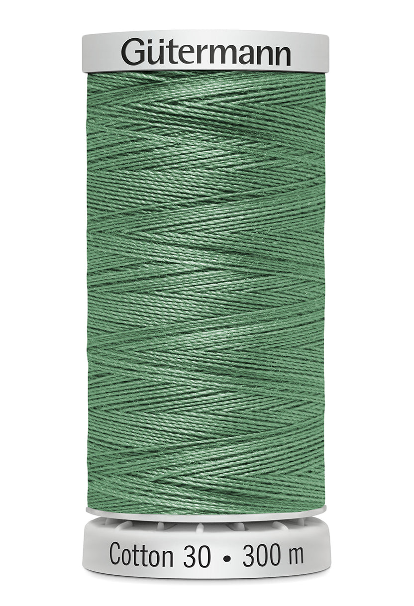 Gütermann SULKY Cotton 30, 300 m, farve 580 – Grøn