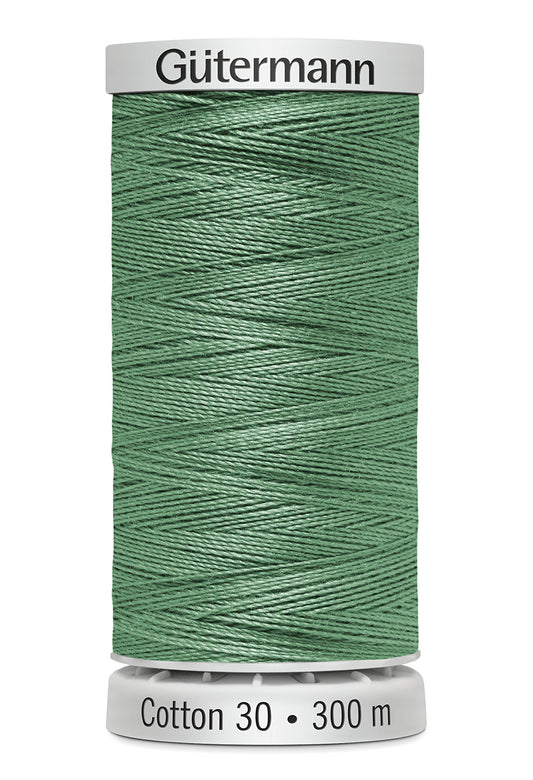 Gütermann SULKY Cotton 30, 300 m, farve 580 – Grøn