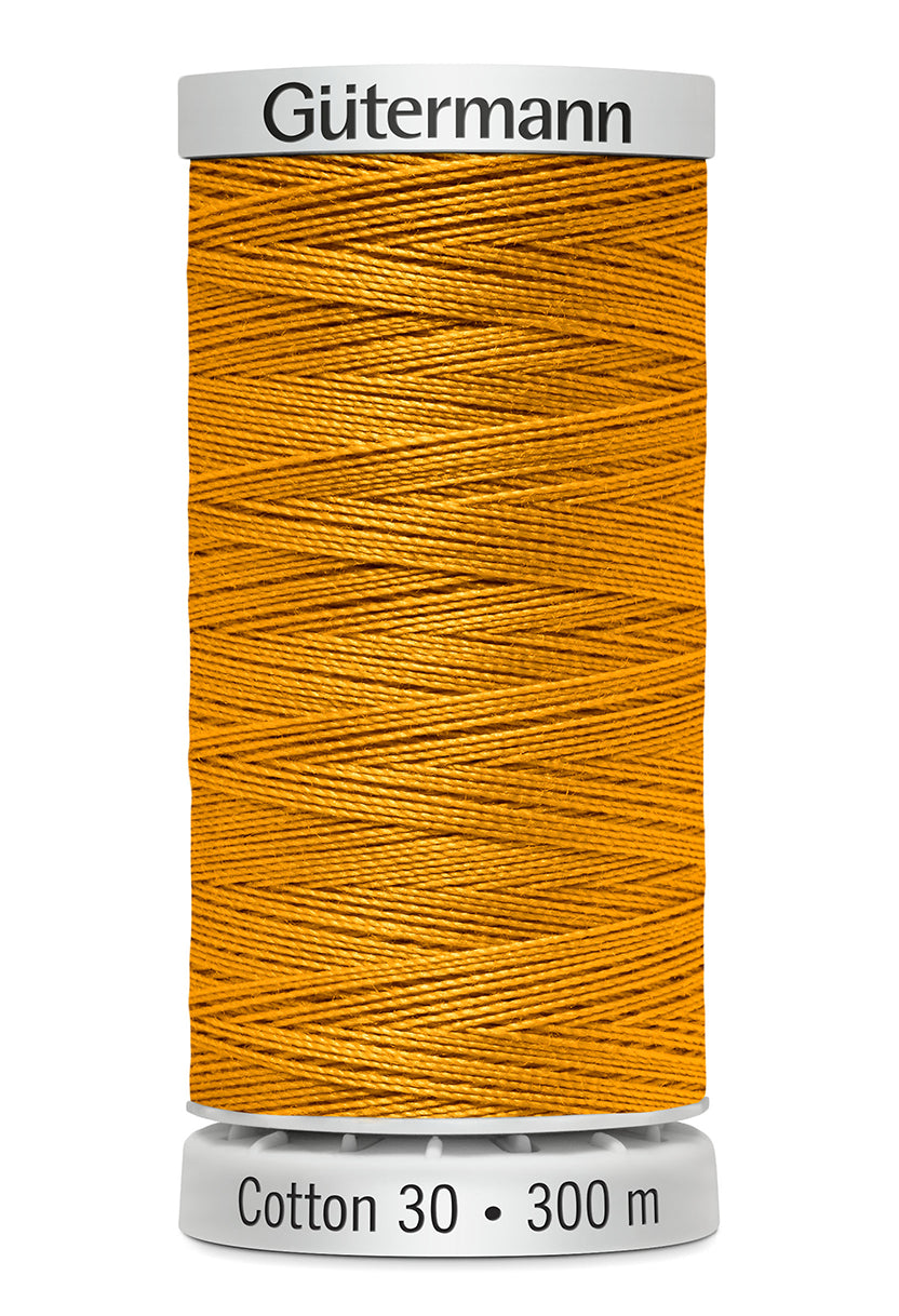 Gütermann SULKY Cotton 30, 300 m, farve 1024 – Orangegul