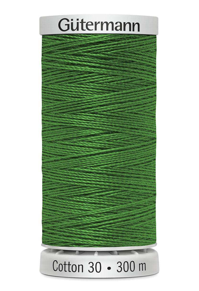 Gütermann SULKY Cotton 30, 300 m, farve 1051 – Grøn