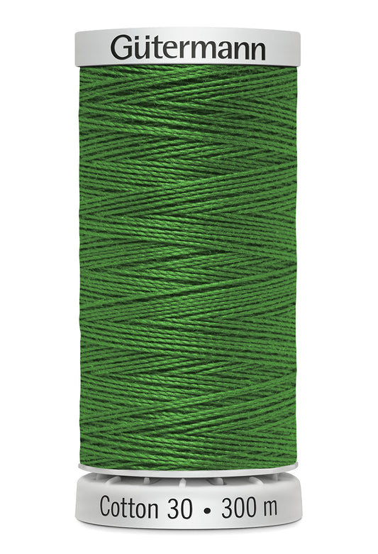 Gütermann SULKY Cotton 30, 300 m, farve 1051 – Grøn
