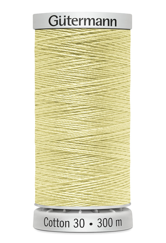 Gütermann SULKY Cotton 30, 300 m, farve 1061 – Lysegul