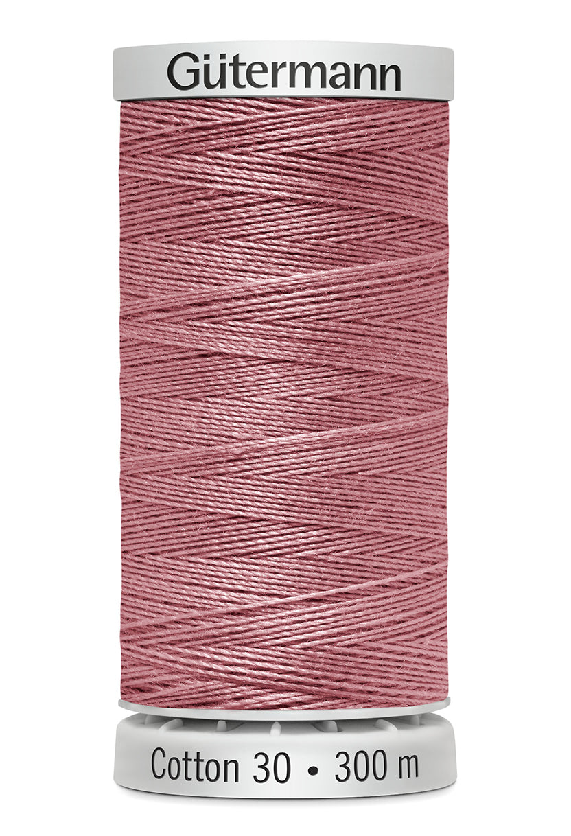 Gütermann SULKY Cotton 30, 300 m, farve 1115 – Rosa