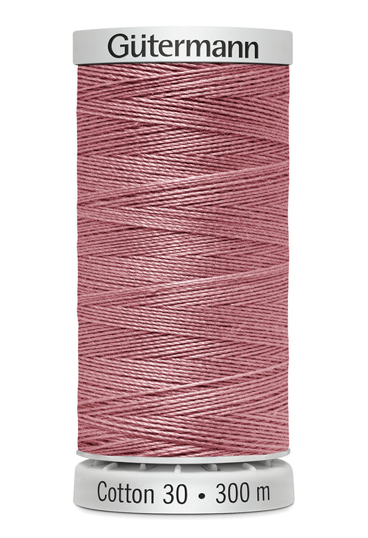 Gütermann SULKY Cotton 30, 300 m, farve 1115 – Rosa