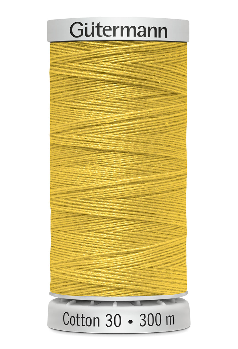 Gütermann SULKY Cotton 30, 300 m, farve 1124 – Gul