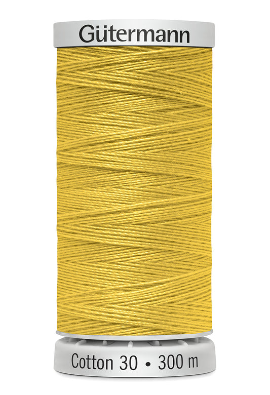 Gütermann SULKY Cotton 30, 300 m, farve 1124 – Gul
