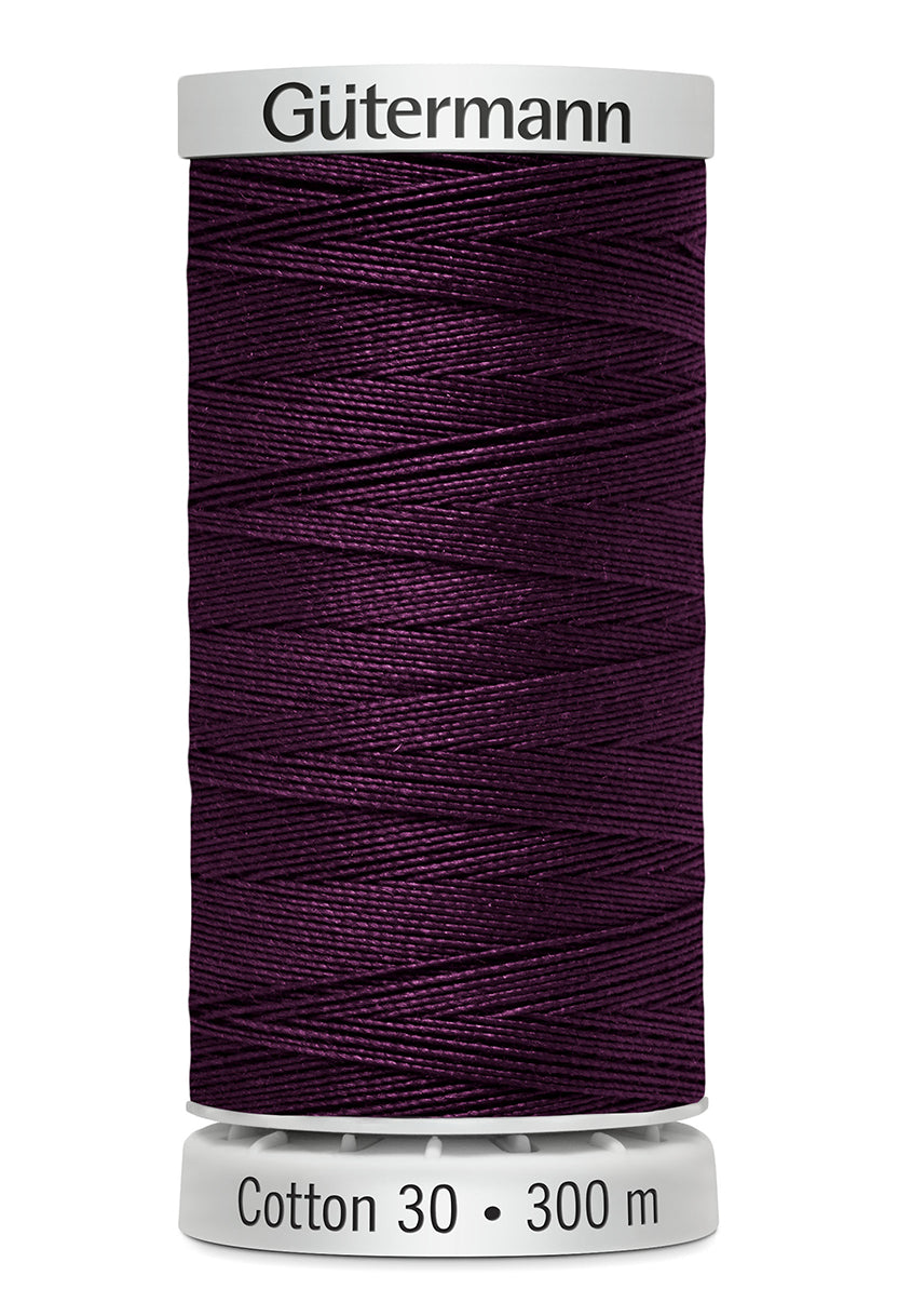 Gütermann SULKY Cotton 30, 300 m, farve 1189 – Vinrød