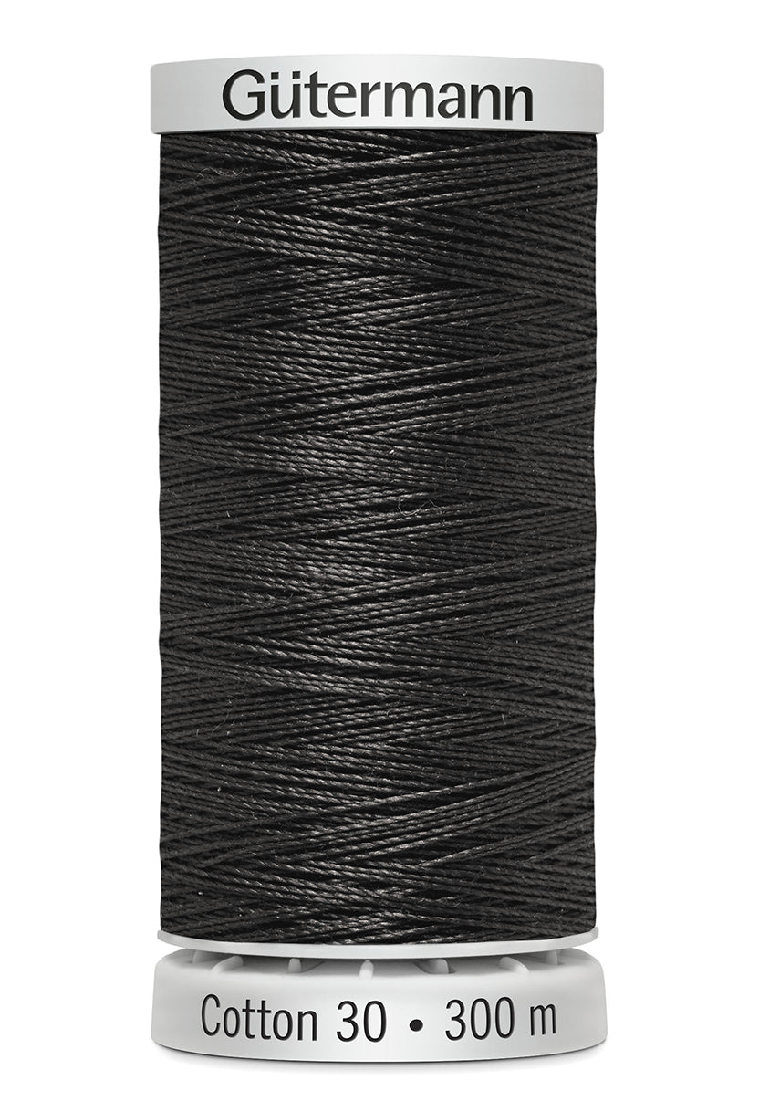 Gütermann SULKY Cotton 30, 300 m, farve 1234 – Mørk brun