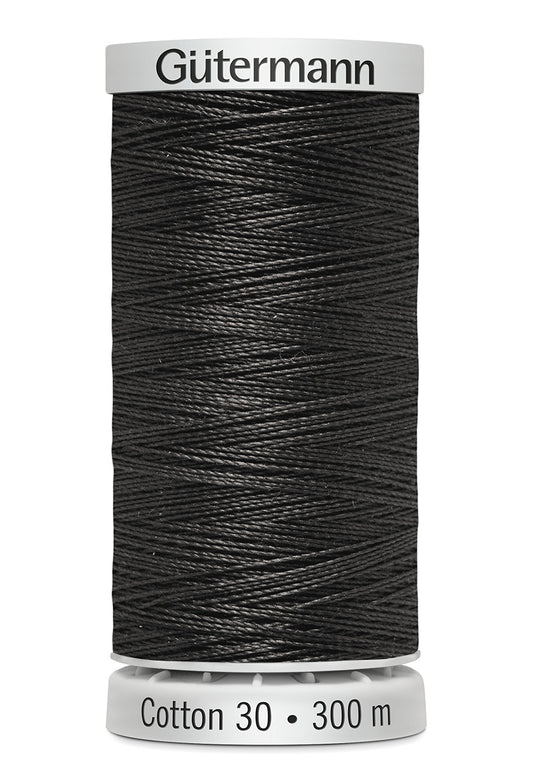 Gütermann SULKY Cotton 30, 300 m, farve 1234 – Mørk brun