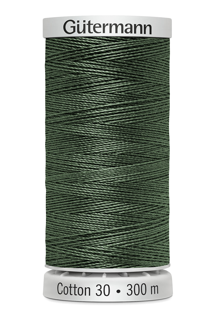 Gütermann SULKY Cotton 30, 300 m, farve 1287 – Grøn