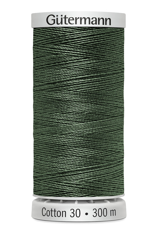 Gütermann SULKY Cotton 30, 300 m, farve 1287 – Grøn