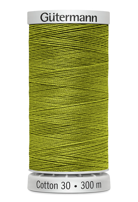 Gütermann SULKY Cotton 30, 300 m, farve 1332 – Limegrøn