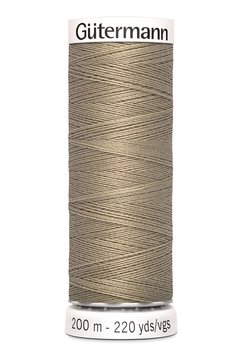 Gütermann alle stoffers sytråd, 200 m, farve 263 – Beige